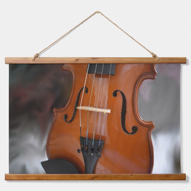 Klassische Harmonie Wandteppich Mit Holzrahmen (Vorne)