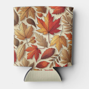 klassische Herbstblätter Dosenkühler