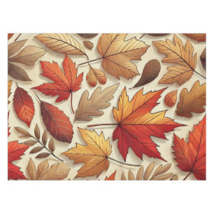 klassische Herbstblätter Tischdecke