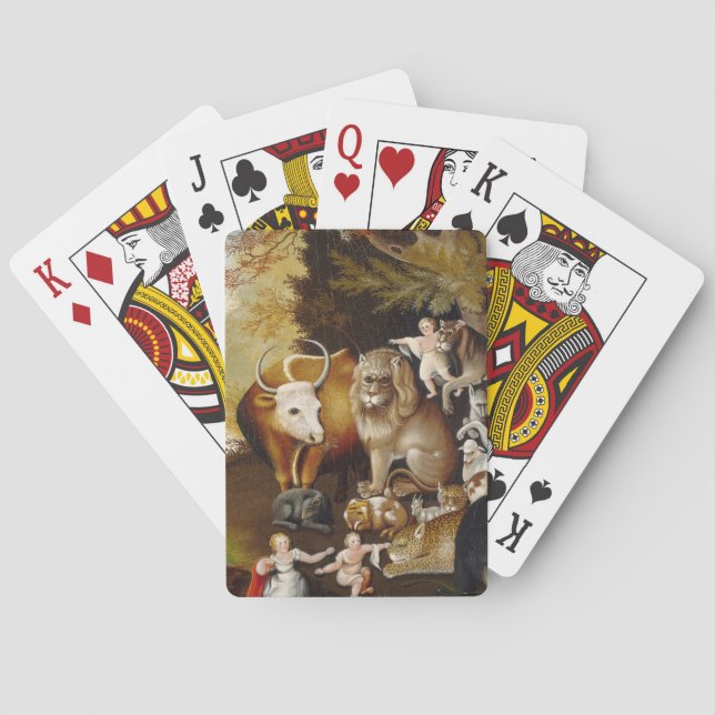 Klassische Hicks des friedlichen Königreichs Spielkarten (Rückseite)