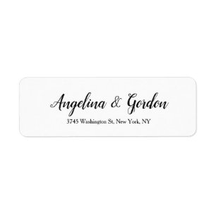Klassische Hochzeit Beruflich Elegant Handwriting