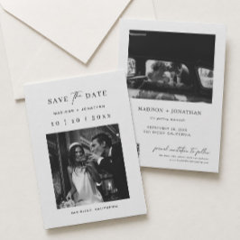 Klassische Hochzeit speichern das Datum Einladung