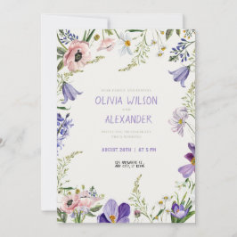 Klassische Hochzeitseinladungen mit moderner Touch Einladung