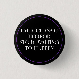 Klassische Horror-Geschichte Button