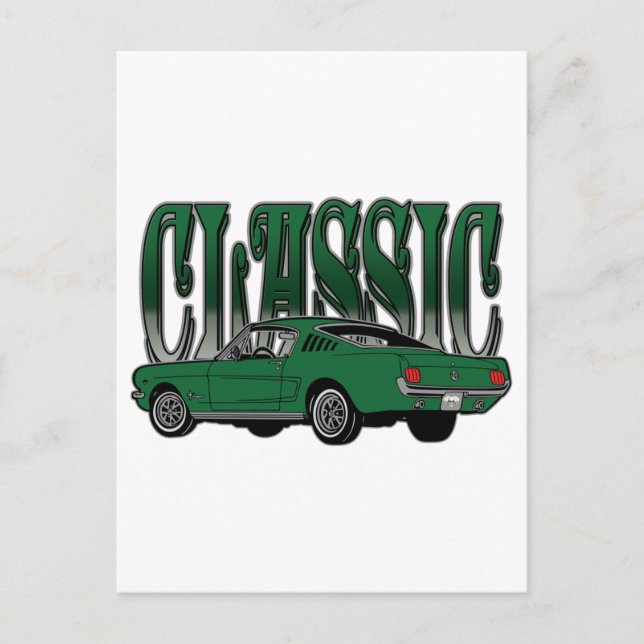 Klassische Hotrod-Geschenke Postkarte (Vorderseite)