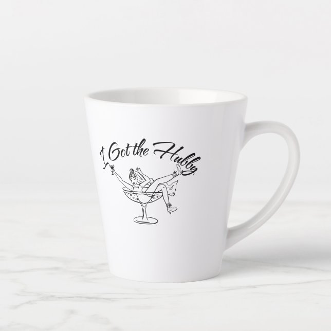 Klassische Hubby-Tasse für Neugeborene Milchtasse (Rechts)