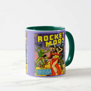KLASSISCHE ILLUSTRATION AUS DEN 1950ER JAHREN FÜR  TASSE
