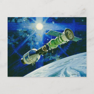 Klassische Illustrations-Postkarte Postkarte