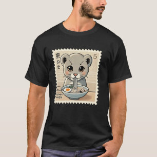 Klassische japanische Kunst Briefmarke Nudeln Pant T-Shirt