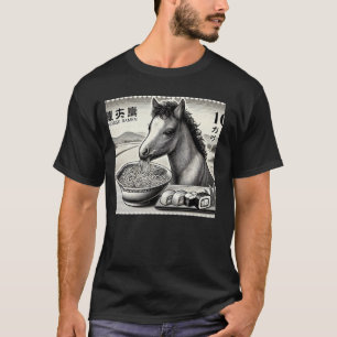 Klassische japanische Kunst Nudelliebhaber Süßes P T-Shirt