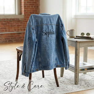 Klassische Jeansjacke mit Ihrem benutzerdefinierte