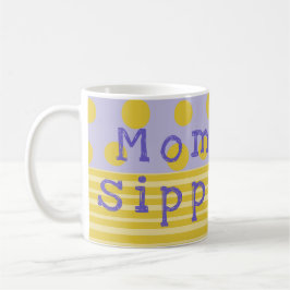 Klassische Kaffee Tasse Gold & Lila Mommys Sippy C