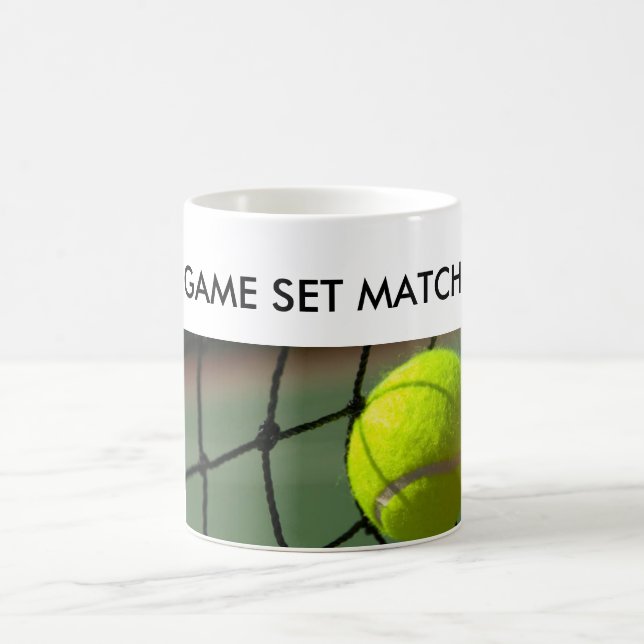 Klassische Kaffee-Tassen für Tennisliebhaber Kaffeetasse (Mittel)
