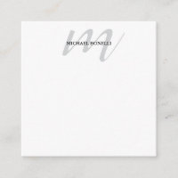 Klassische Kalligraphie-Monogramm beruflich