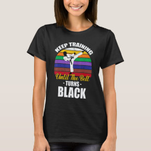 Klassische Karate-Lehrer-Ausbildung Jiu Jitsu Gürt T-Shirt