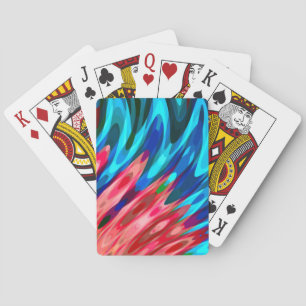 Klassische Karten für tropische Vögel Spielkarten