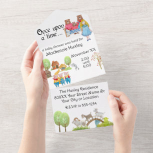 Klassische Kindermärchen und Folktalgeschichten All In One Einladung