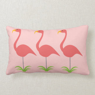 Klassische korallenrote rosa Retro Lendenkissen