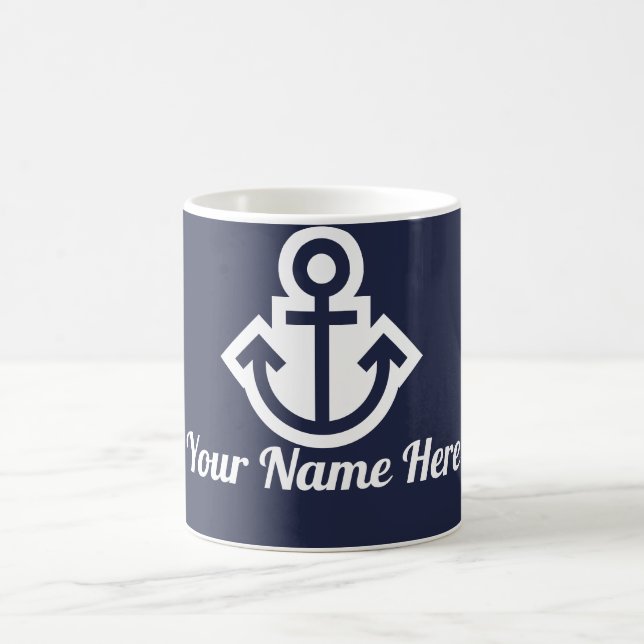 Klassische kundengerechte Anker-Tasse Kaffeetasse (Mittel)