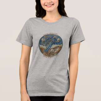 Klassische Kunst neu interpretiert Mercury Vintage Tri-Blend Shirt