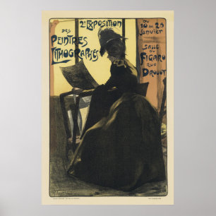 Klassische Kunst Nouveau Plakate - Lithographien