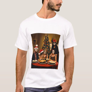 Klassische Kürbis: Ein niedliches, weißliches Kürb T-Shirt