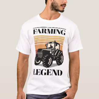 Klassische Landwirtschaftliche Legende T-Shirt