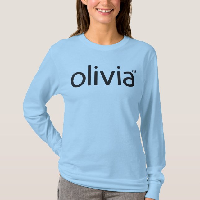 Klassische lange Hülse Olivia T-Shirt (Vorderseite)