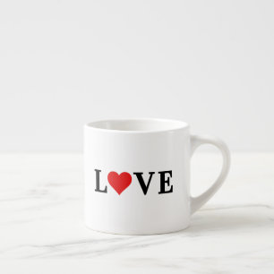 Klassische LIEBE Herzlich Willkommen im Hotel Rode Espressotasse