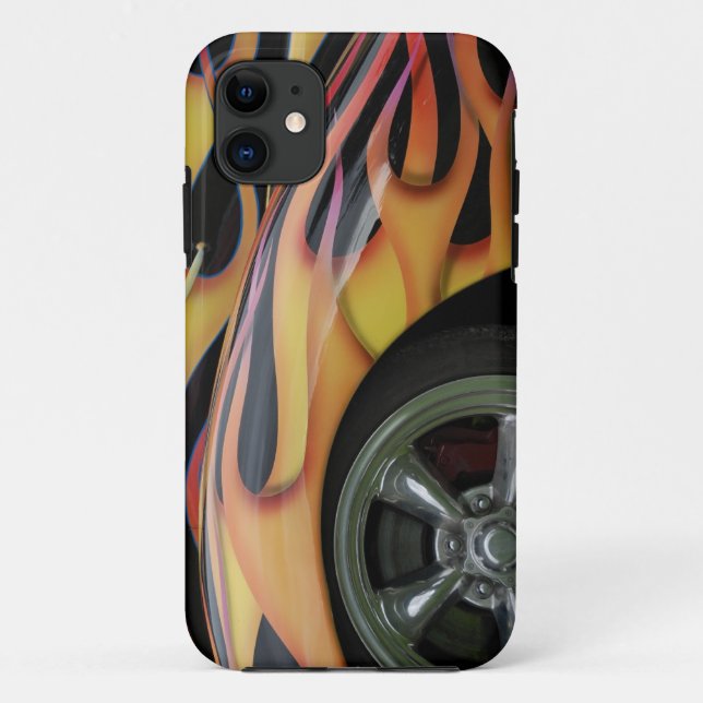 Klassische lodernde Auto iPhone 5 Case-Mate Hülle (Rückseite)
