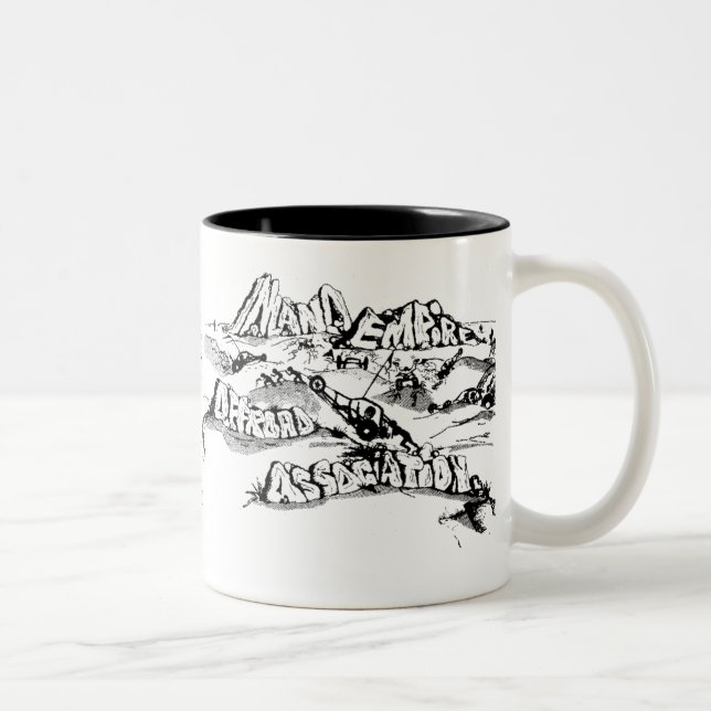 Klassische Logo-Tasse Zweifarbige Tasse (Rechts)