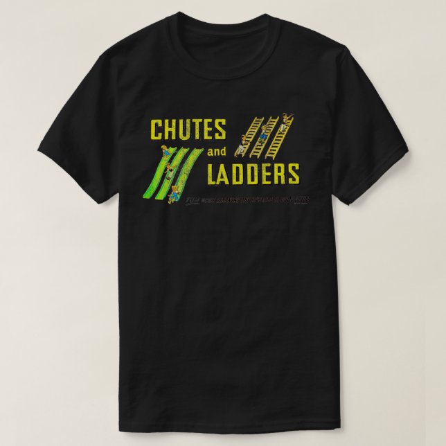 Klassische Logos für Rollen und Leitern T-Shirt (Design vorne)