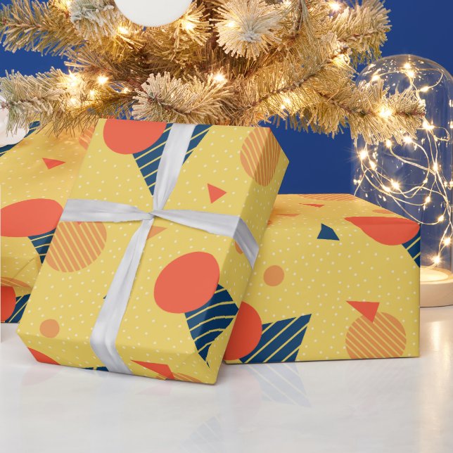 Klassische luxuriöse Artisan Premium Bachelor Part Geschenkpapier (Feiertage)