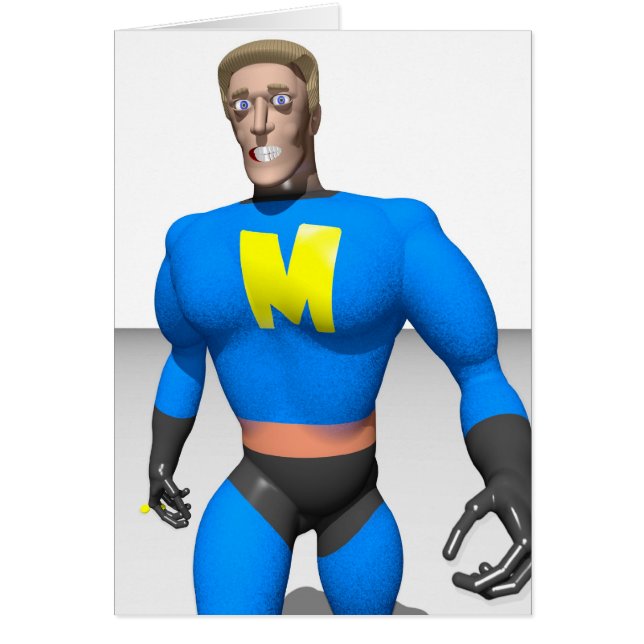 Klassische M.I.M.E Mannkarte (Vorne)