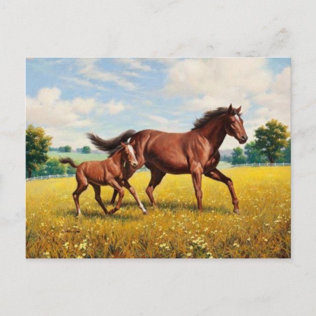 Klassische Malerei-Postkarte Postkarte (Vorderseite)