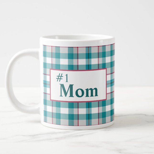 Klassische Mama Nummer 1 Jumbo-Tasse (Links)