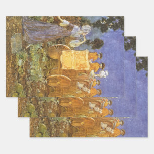 Klassische Märchen Aschenputtel und die gute Fee Geschenkpapier Set