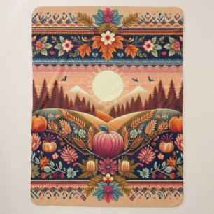 Klassische Messe Herbst/Herbst Sherpadecke