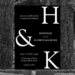 Klassische Minimal Altes Geld Ästhetische einfache Einladung