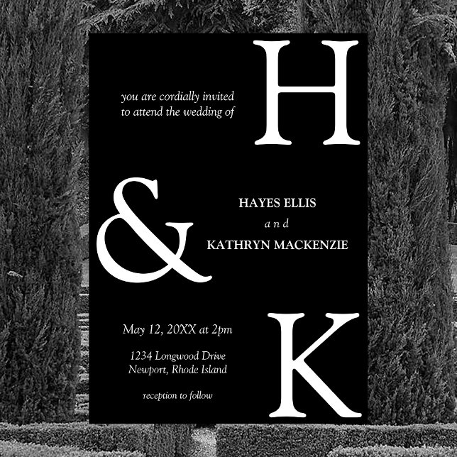 Klassische Minimal Altes Geld Ästhetische einfache Einladung (Von Creator hochgeladen)