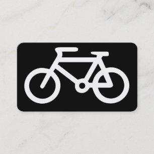 Klassische minimalistische Fahrrad-Mechanik-Illust Visitenkarte