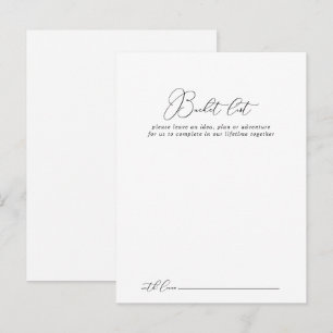 Klassische Minimalistische Hochzeitstiefelder-Kart Postkarte