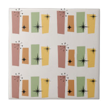 Klassische moderne 50er l Sternexplosion Retro