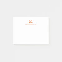Klassische, moderne, einfache, saubere Orange Mono