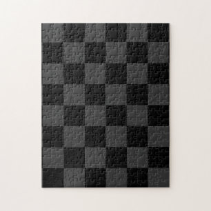 Klassische, moderne Schwarz-Smoky-Schwarz-Schachbr