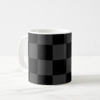 Klassische, moderne Schwarz-Smoky-Schwarz-Schachbr