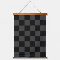 Klassische, moderne Schwarz-Smoky-Schwarz-Schachbr