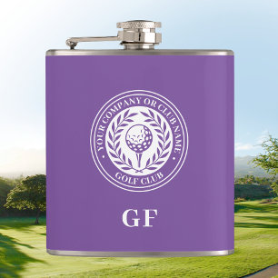 Klassische Monogramm-Golf-Flasche mit individuelle Flachmann