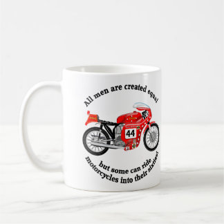 Klassische Motorrad-Tasse Kaffeetasse