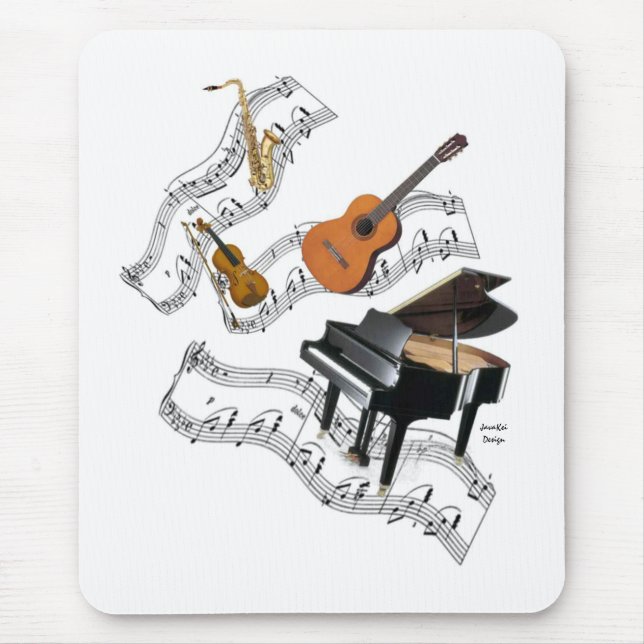 Klassische Musik-Kunst Mousepad (Vorne)